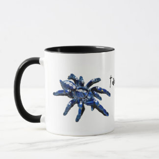 Tarantula, tarantul-mani, blå spindel mugg