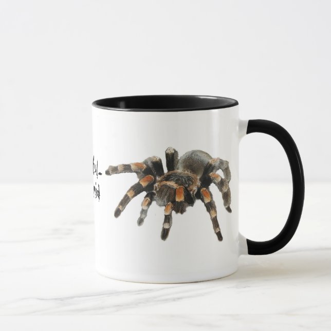 Tarantula, tarantul-mani, stor spindel mugg (Höger)