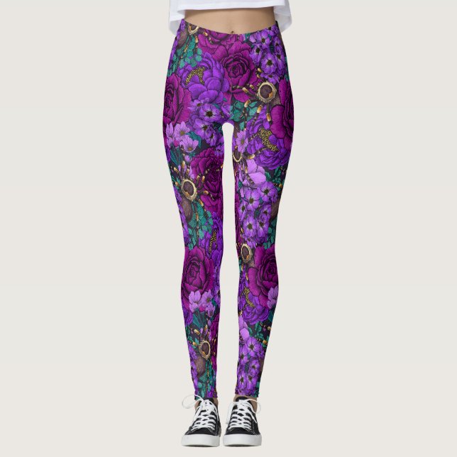 Tarantula-trädgård 3 leggings (Framsida)