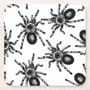 Tarantula Underlägg Papper Kvadrat