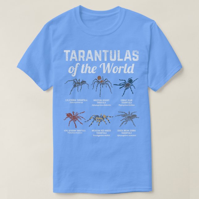 Tarantulas, världens gåva från Funny Tarantula Own T Shirt (Design framsida)