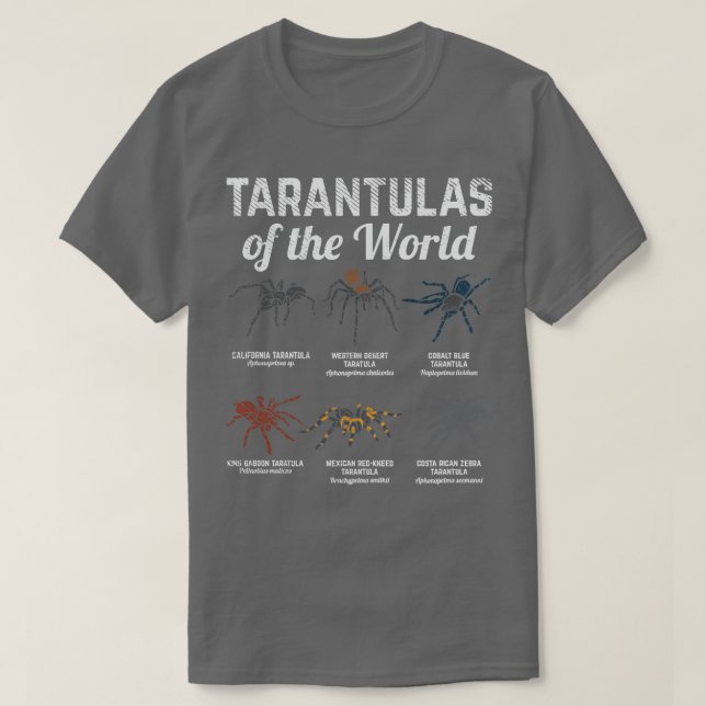 Tarantulas, världens gåva från Funny Tarantula Own T Shirt (Design framsida)