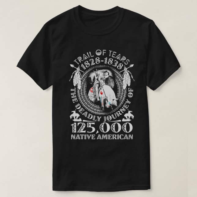 Tårar - 125000 Native Am T Shirt (Design framsida)