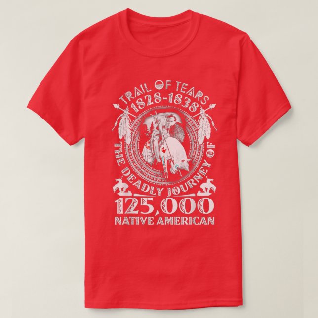 Tårar - 125000 Native Am T Shirt (Design framsida)