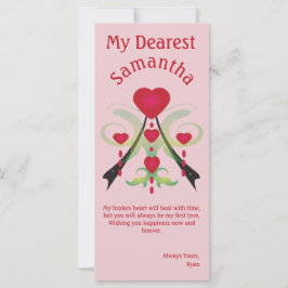 Tårar av ett brutet hjärta