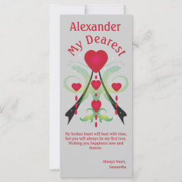 Tårar av ett brutet hjärta