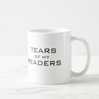 Tårar av min avläsare kaffemugg