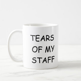 TÅRAR AV MIN PERSONAL Lustig Mage Kaffemugg