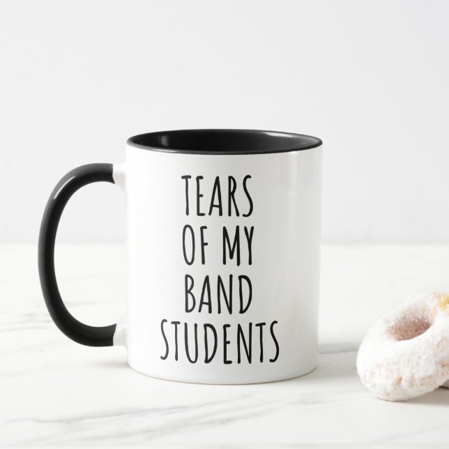 Tårar Från Mina Bandstudenter Rolig Lärare Mugg (Med munk)