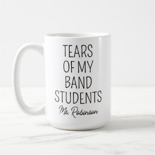 Tårar från mina bandstudenter, tacksamhet till lär kaffemugg