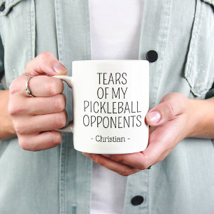 Tårar från mina Pickleball-motståndare Rolig mugg