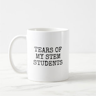 Tårar från mina STEM-elever Rolig lärare Kaffemugg