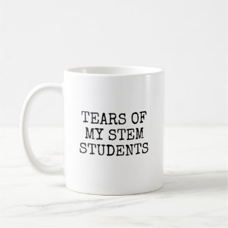Tårar från mina STEM-elever Rolig lärare Kaffemugg