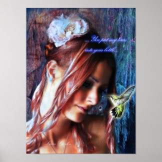 "Tårar i ett Flaska" inspiration Poster