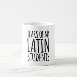 Tårar i mitt latinska Studenter Kaffemugg