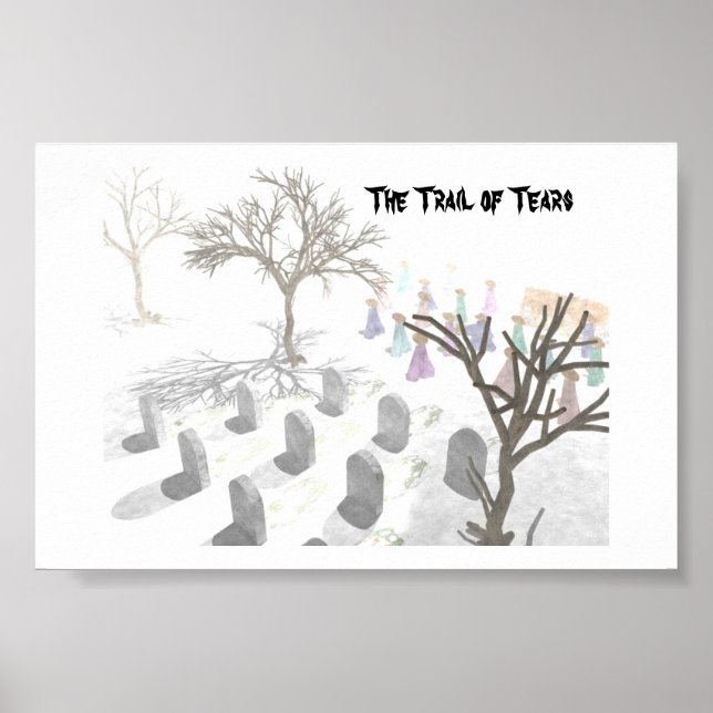 Tårar järnväg poster (Framsidan)