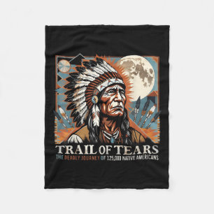 Tårar Memorial Native American Fleecefilt