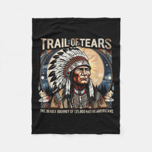 Tårar Memorial Native American Fleecefilt