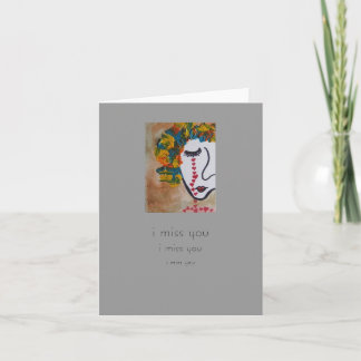 tårar notecard kort