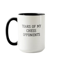 "Tårar of My Chess Opponents" Lena Chess Mugg
