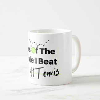 Tårar till de människor jag besöker på tennis kaffemugg
