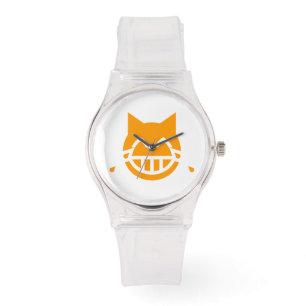 Tårar till Joy Emoji Cat Armbandsur