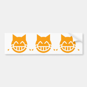 Tårar till Joy Emoji Cat Bildekal