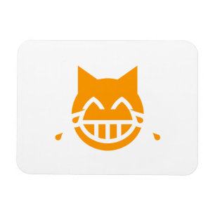 Tårar till Joy Emoji Cat Magnet