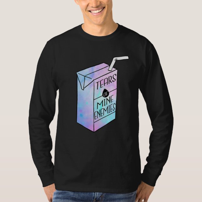 Tårar till min fiender Juice Box T Shirt (Framsida)