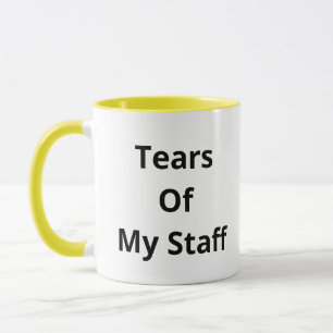 Tårar till min Gult Kaffe Mugg
