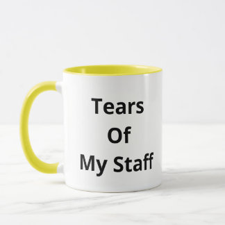 Tårar till min Gult Kaffe Mugg