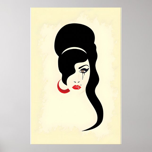 Tårar Torkar På Egen Hand Inspirerad Ursprunglig D Poster (Framsidan)