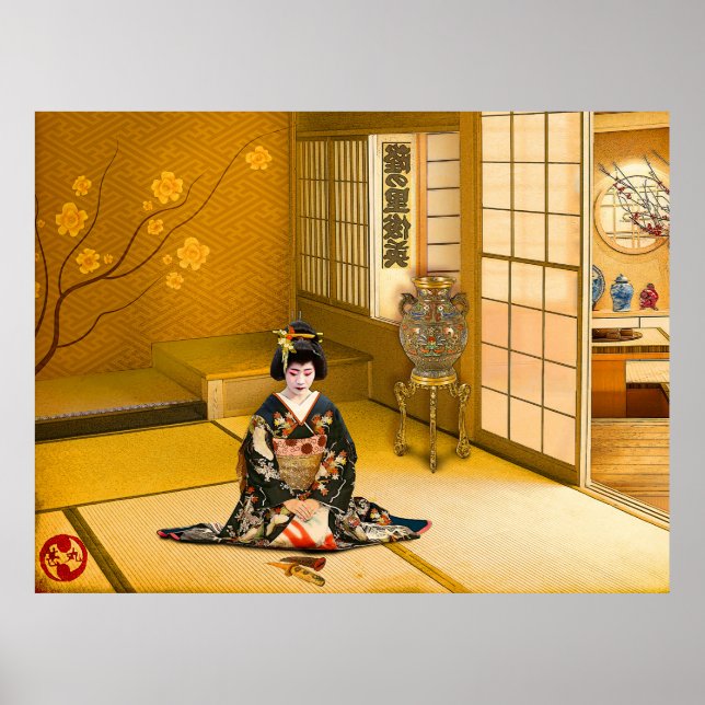 Tårarna Madama Butterfly Poster (Framsidan)