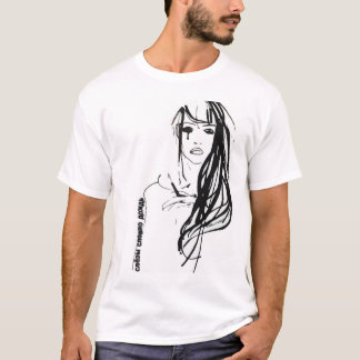 Tårarnågot liknande regnar t-shirt