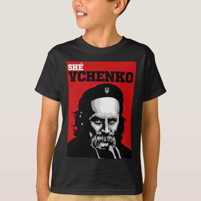 Taras Sjevtjenko Hon Sjevtjenko Ukraina Tröja Ukra (Framsida)