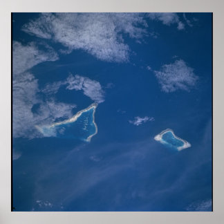 Tarawa och Maiana Atolls Poster