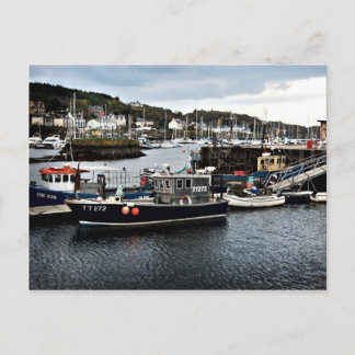 Tarbert Harbour Postcard Vykort