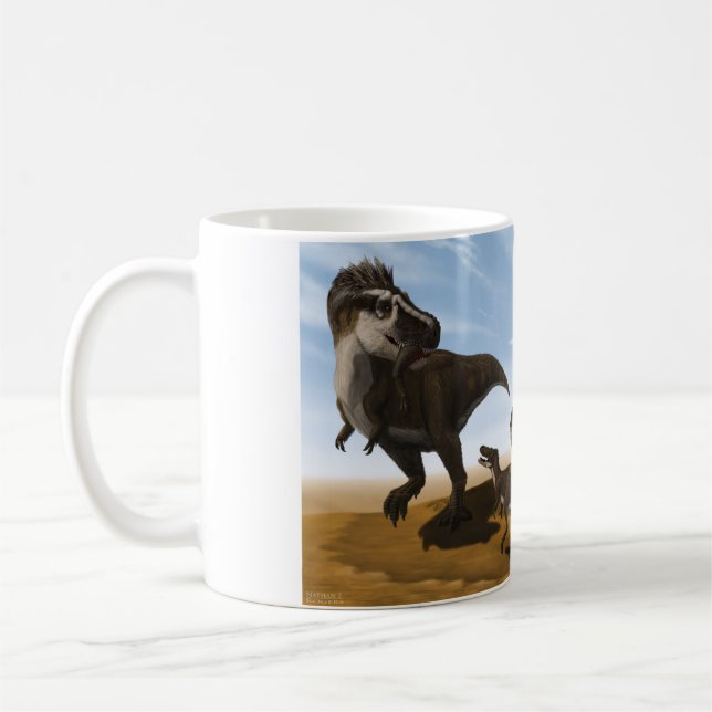 Tarbosaurus mugg (Vänster)