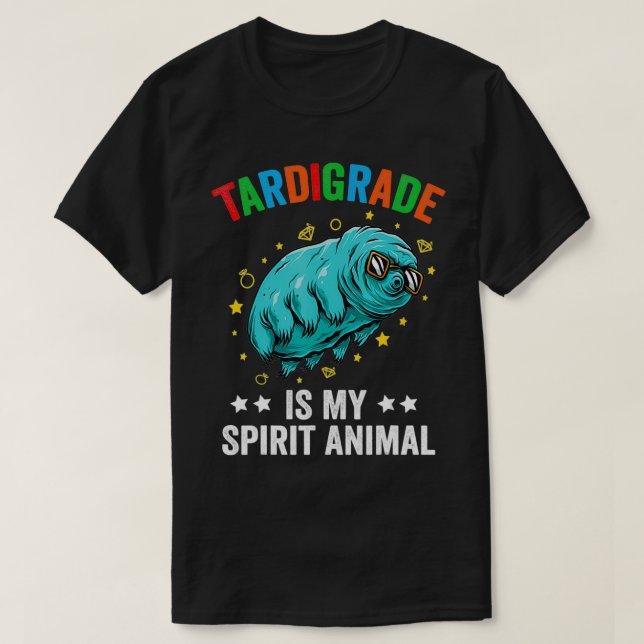 Tardigrade är min Roligt för matsäd i Vatten. T Shirt (Design framsida)