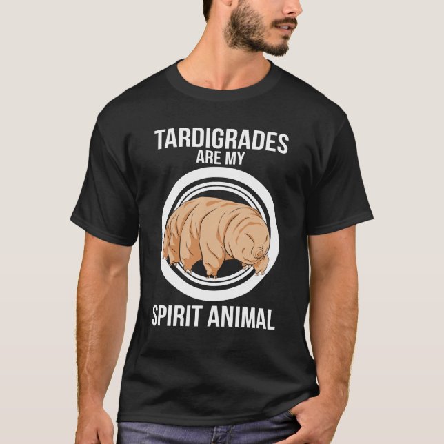 Tardigrade biolog för björn för t shirt (Framsida)