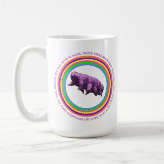 Tardigrade-mugg: Vattenbjörn Mikrobiolog Present Kaffemugg