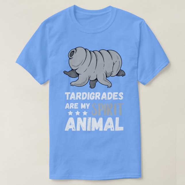 Tardigrade Spirit Animal Microbiology Science Wate T Shirt (Design framsida)
