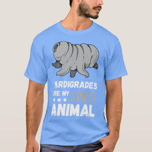 Tardigrade Spirit Animal Microbiology Science Wate T Shirt