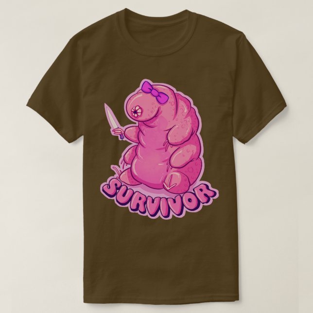 Tardigrade Survivor T Shirt (Design framsida)