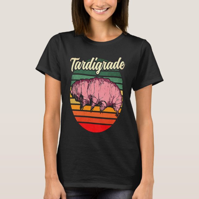 Tardigrade Vatten Bear Moss Piglet Micro Animal 5 T Shirt (Framsida)