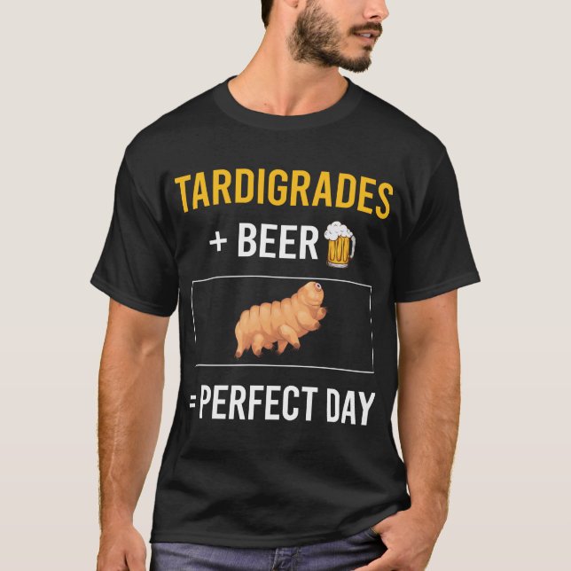Tardigrade Vattenbjörn Moss Björn T Shirt (Framsida)