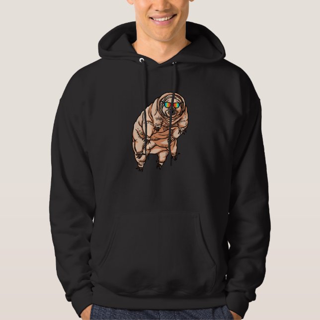 Tardigrade Water Bear Redneck Tardigrade Hoodie (Framsida)