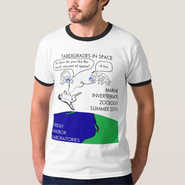 Tardigrades beklär endast t-shirt (Framsida)