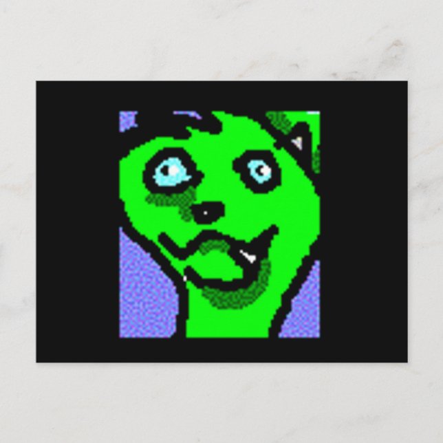 TARDO CAT POSTCARD VYKORT (Framsida)