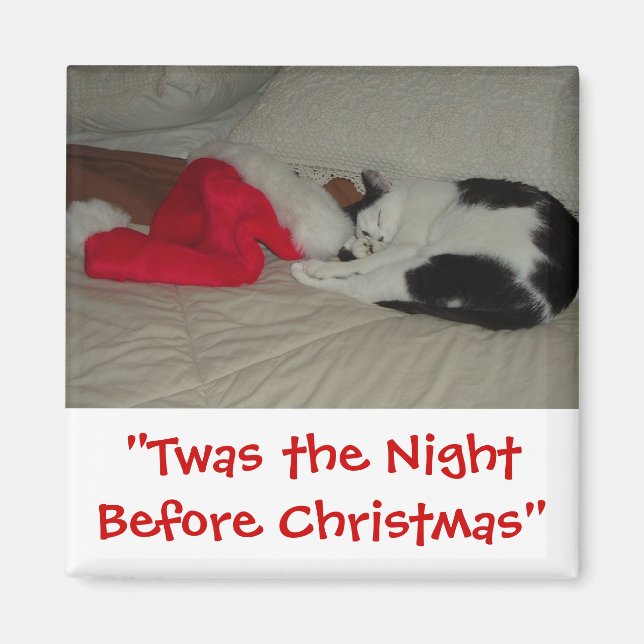 Tare natten före jul Kitten Magnet (Framsidan)